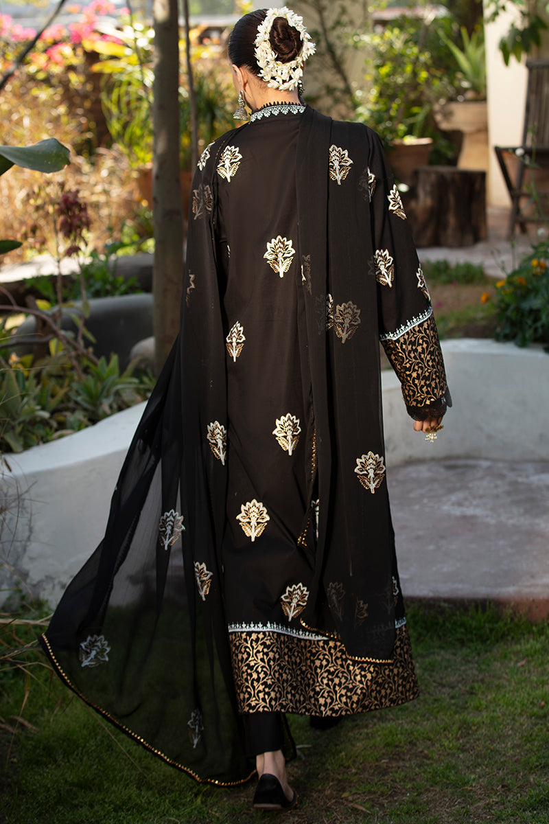 Noir (Block printed)
