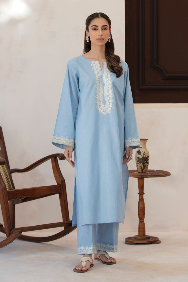 Iceblue 2pc suit